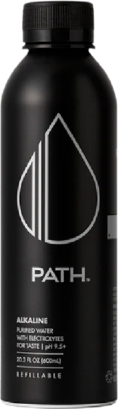 front view of bottle